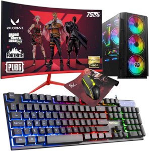 Zeiron Smart X50 i5-3470 16 GB 500 GB 256 GB GT730 18.5" Desktop Gaming Computers (GAMX 1101G-GLASS KASA/ZEİRON M-185 MONİTOR/HXOZL HX-100 KLAVYE MAUSE SET)