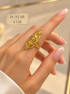 14 AYAR Hint Yüzüğü (4 Gr)