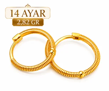 14 AYAR Ajda Küpe (2,82 Gr)