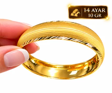 14 AYAR ŞARNEL ALTIN BİLEZİK (10 Gr)