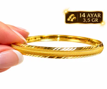 14 AYAR ŞARNEL ALTIN BİLEZİK (3,5 Gr)