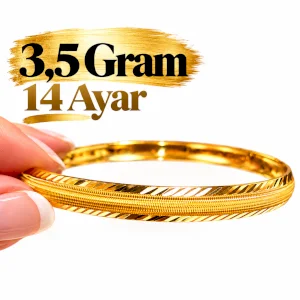 14 AYAR ŞARNEL ALTIN BİLEZİK (3,5 Gr)