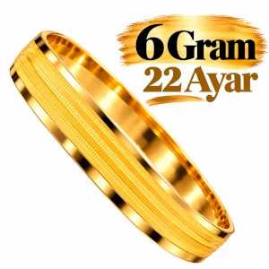 22 Ayar Trabzon Burma Bilezik (6gr)