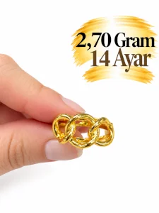 Samanyolu Altın Yüzük  | Gram aralığı: 2,50 - 2,70 g